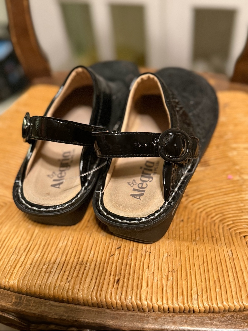 Alegria Black Embossed Seville size 38 - Picture 5 of 6